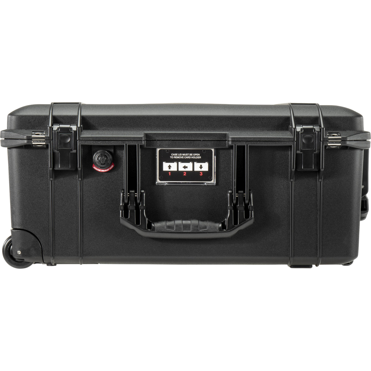 Estuche Rígido Pelican 1556 con ruedas Air con espuma (Negro) - vista lateral
