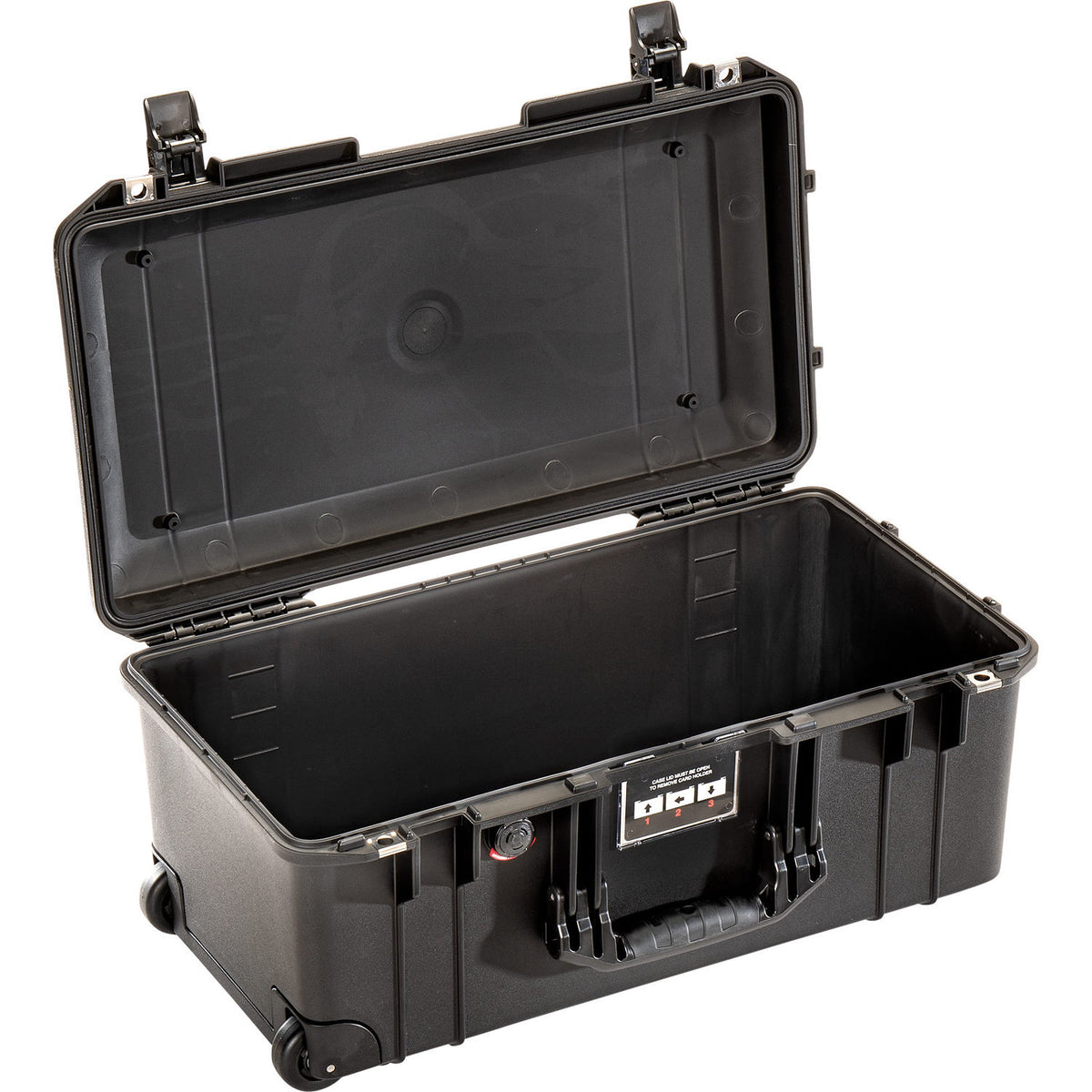Estuche Rígido Pelican 1556 con ruedas Air sin interior (Negro) - vista principal