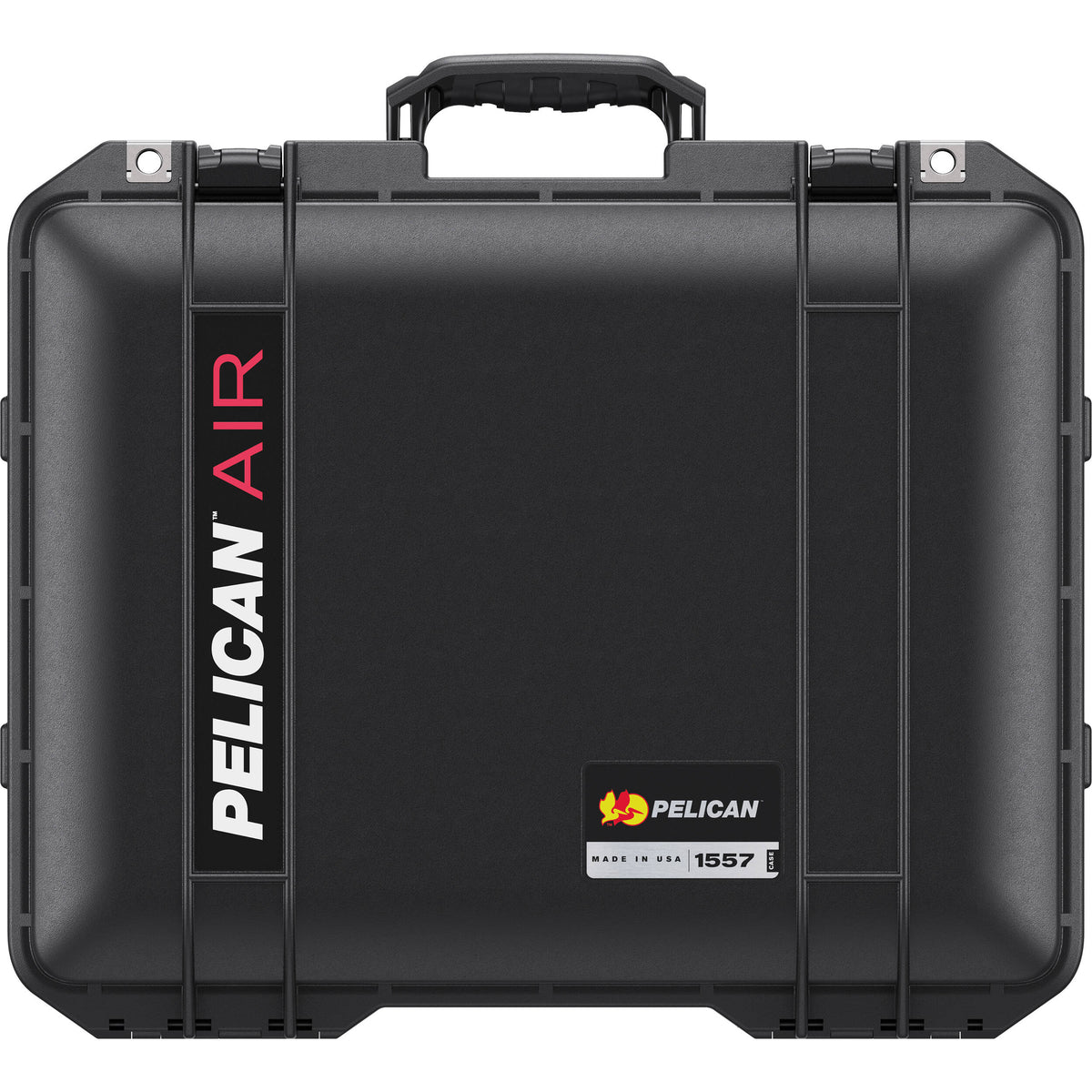 Estuche Rígido Pelican 1557AirWF Hard Carry con espuma (Negro) - vista trasera