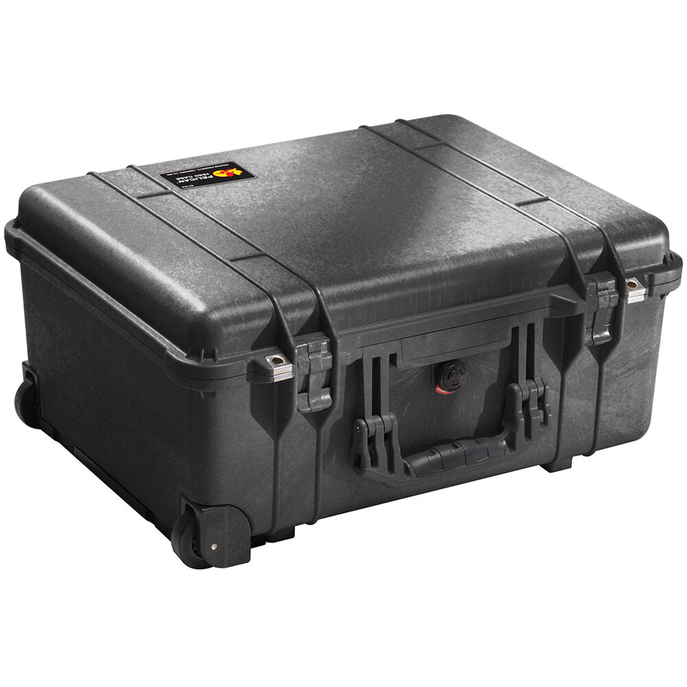 Estuche Rígido Pelican 1560SC Studio (Negro con divisores Amarillo) - vista trasera