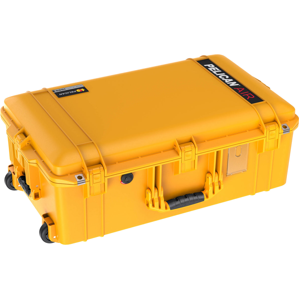 Estuche Rígido Pelican 1595AirWF con ruedas (Amarillo, 56.6L) - vista frontal