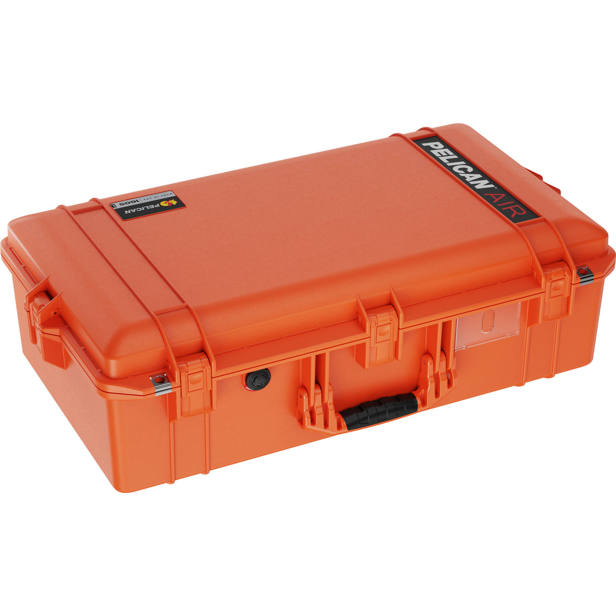 Estuche Rígido Pelican 1605AirNF Hard Carry con Liner, sin interior (Naranja) - vista frontal