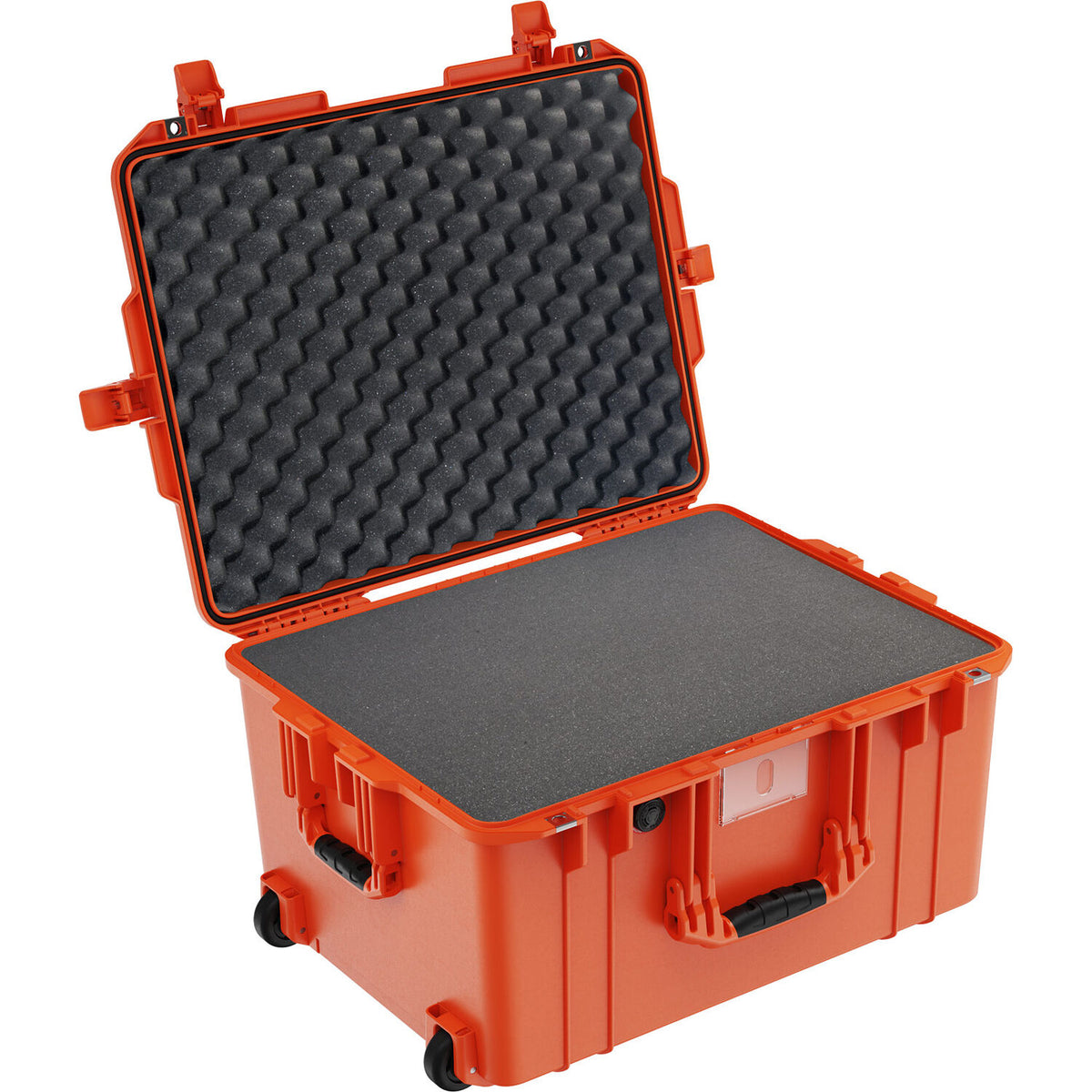 Estuche Rígido Pelican 1607AirWF de cabina con ruedas con espuma (Naranja) - vista principal