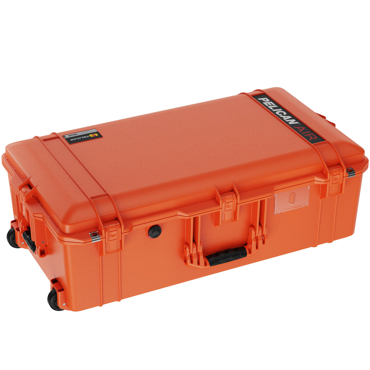 Estuche Rígido Pelican 1615AirWF con ruedas con espuma (Naranja) - vista frontal