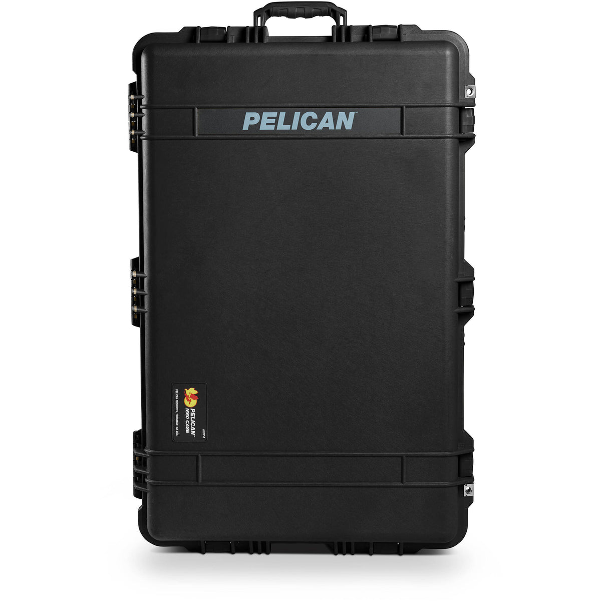 Estuche Rígido Pelican 1650 Protector con espuma Interior (Negro) - vista lateral