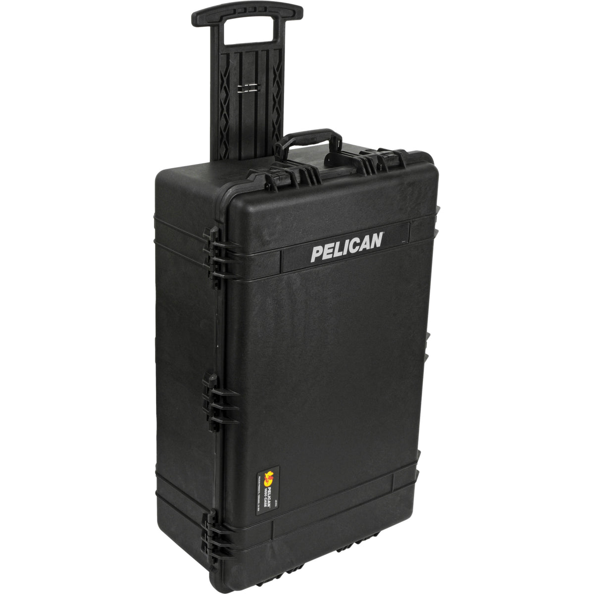 Estuche Rígido Pelican 1650NF sin interior (Negro) - vista frontal