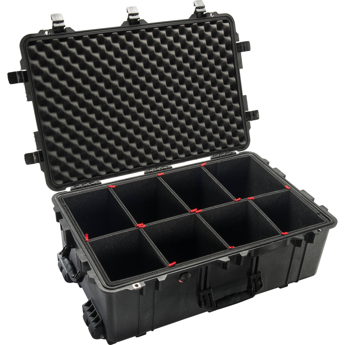 Estuche Rígido Pelican 1650TP con divisores TrekPak (Negro) - vista principal