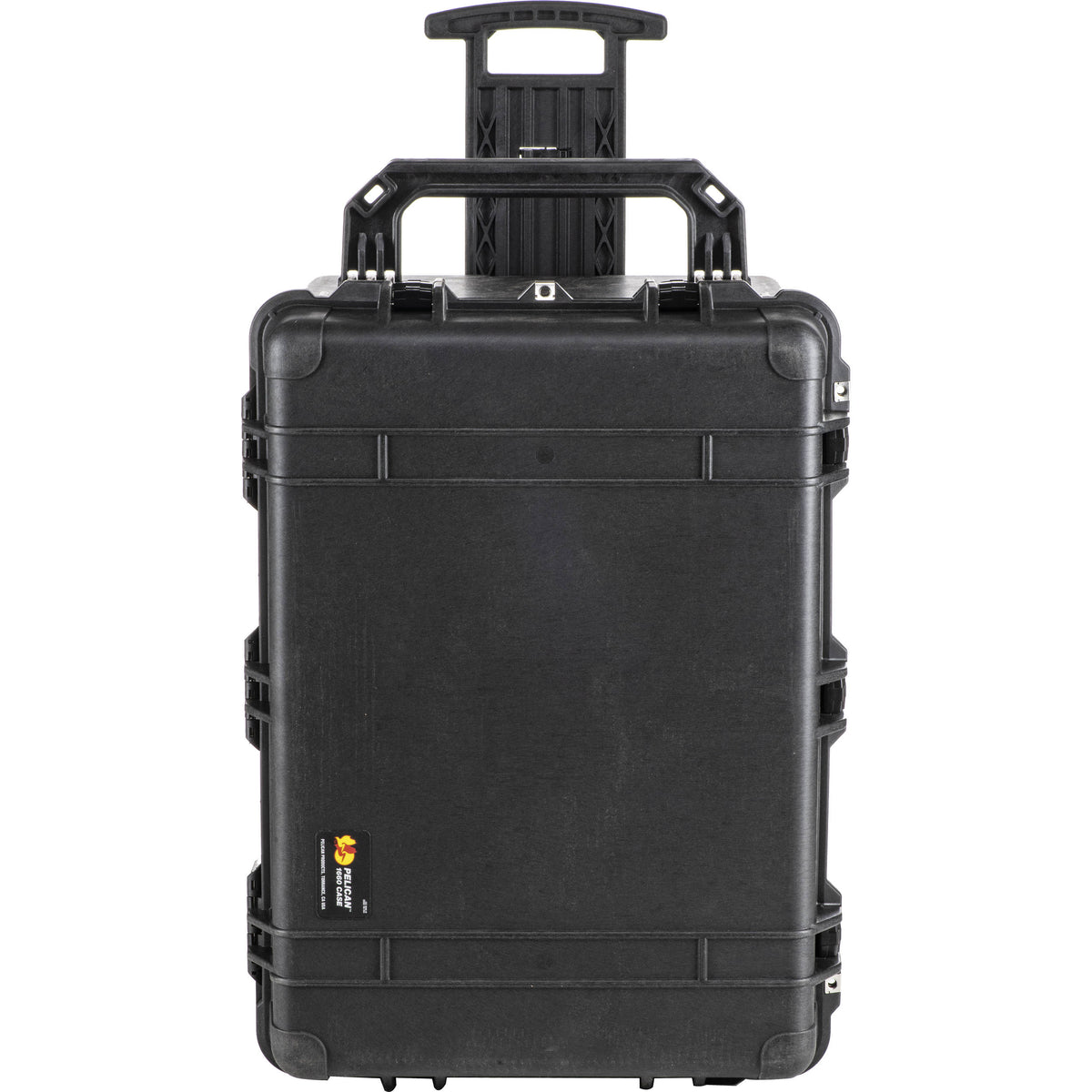 Estuche Rígido Pelican 1660 Protector con divisores (Negro) - vista frontal