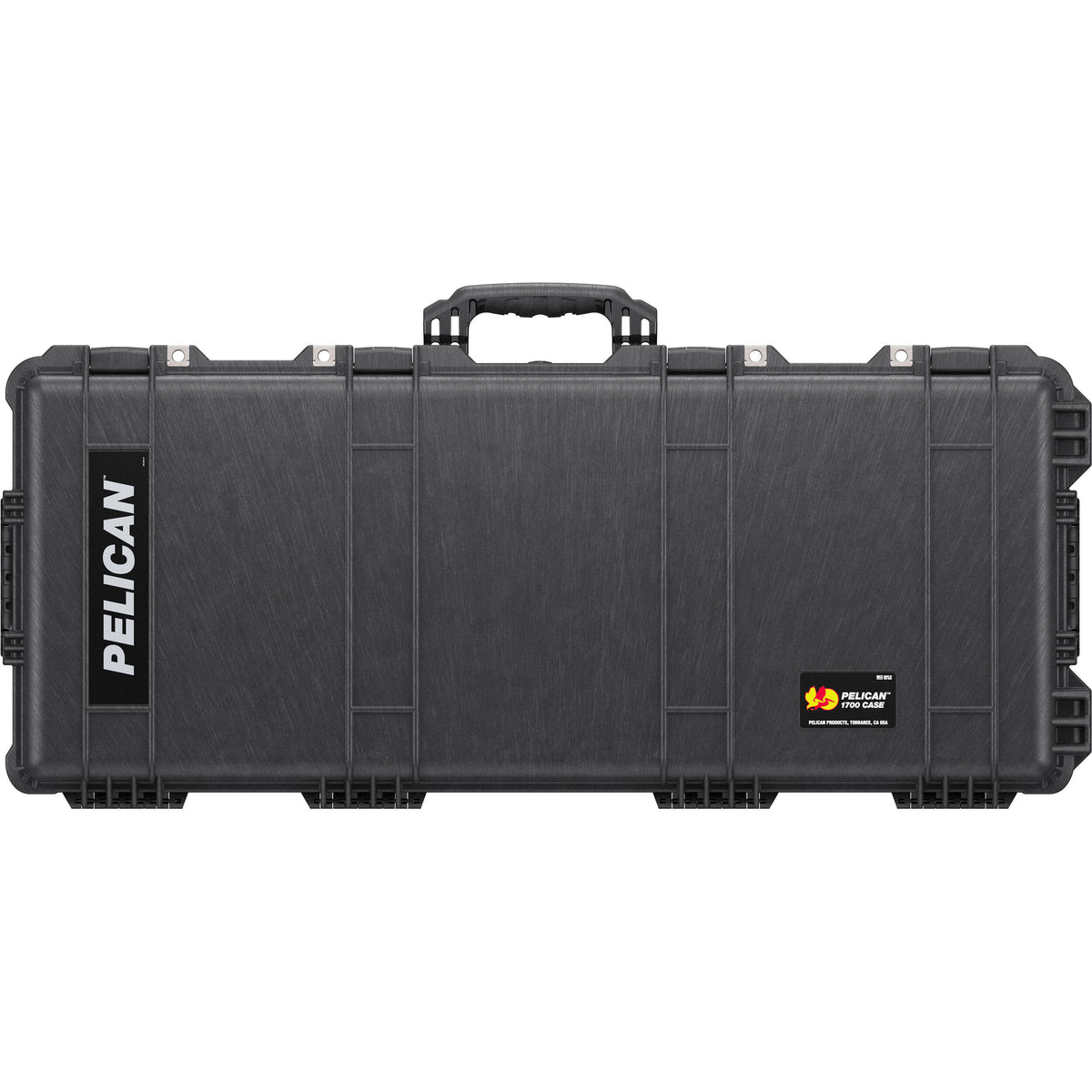 Estuche Rígido Pelican 1700 Protector largo (Negro) - vista frontal