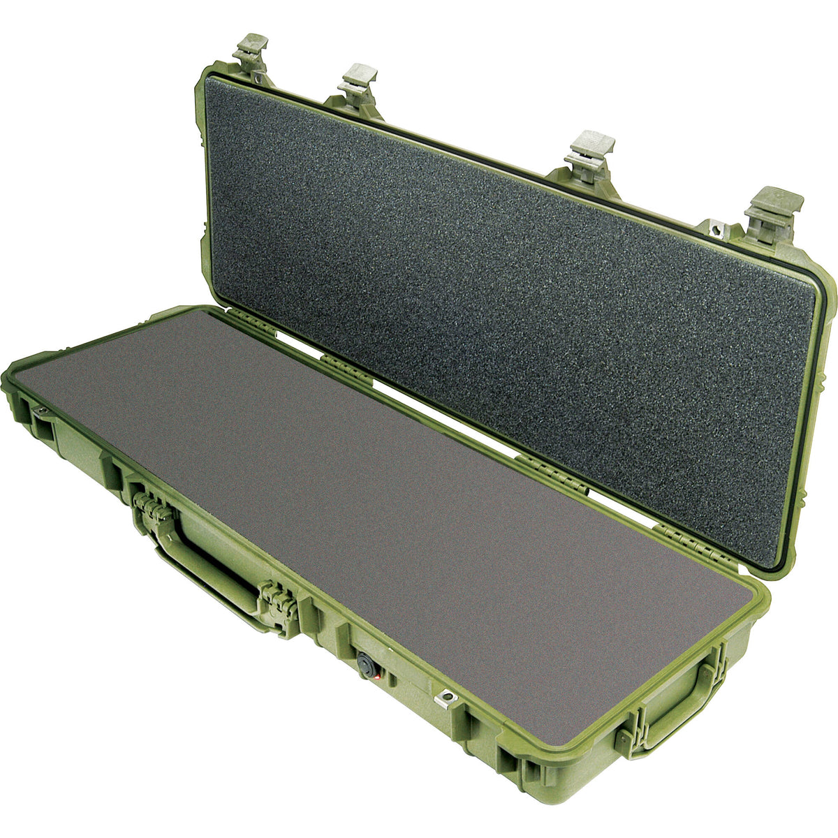 Estuche Rígido Pelican 1720 Protector largo (Verde oliva Drab Verde, 3-Piece espuma juego) - vista frontal