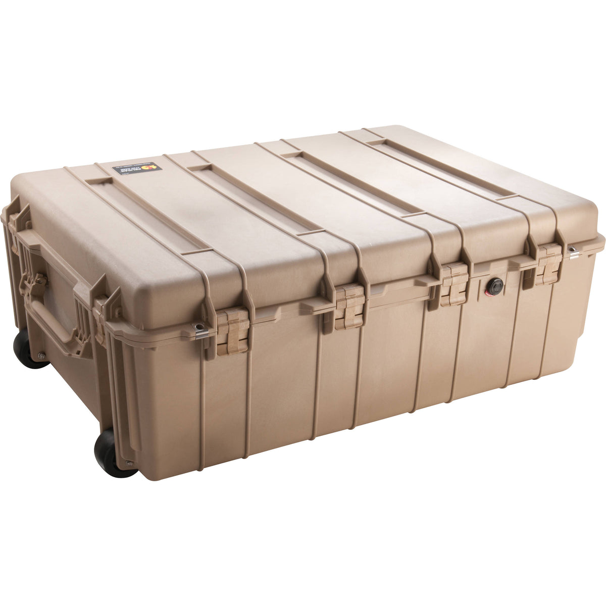 Estuche Rígido Pelican 1730 Transport con espuma (Desert Beige) - vista frontal