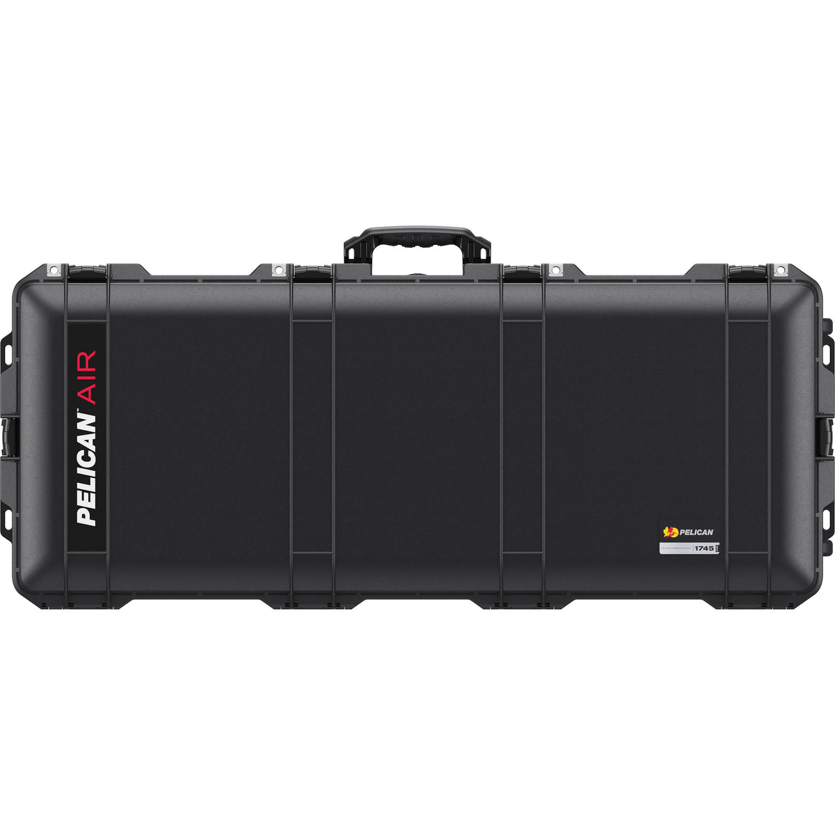 Estuche Rígido Pelican 1745AirNF con ruedas , sin interior (Negro) - vista frontal