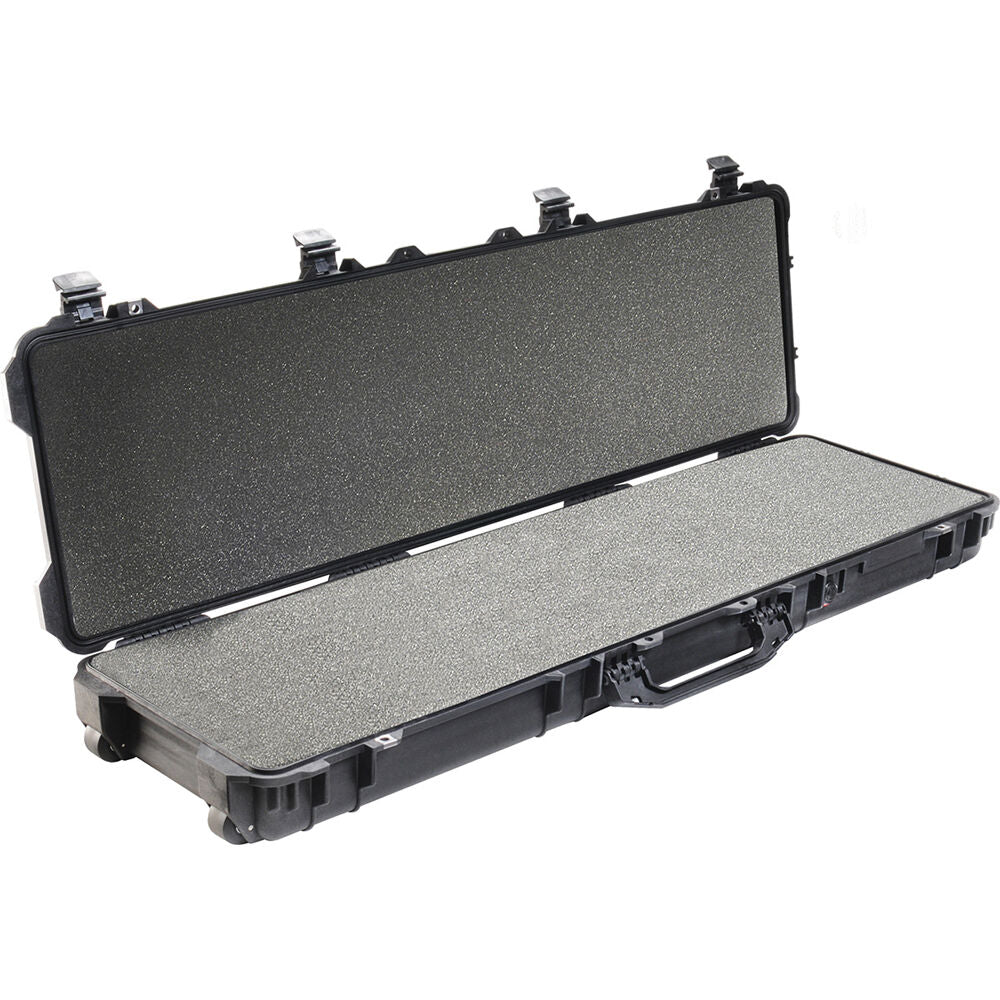 Estuche Rígido Pelican 1750 Protector con ruedas largo (Negro) - vista frontal