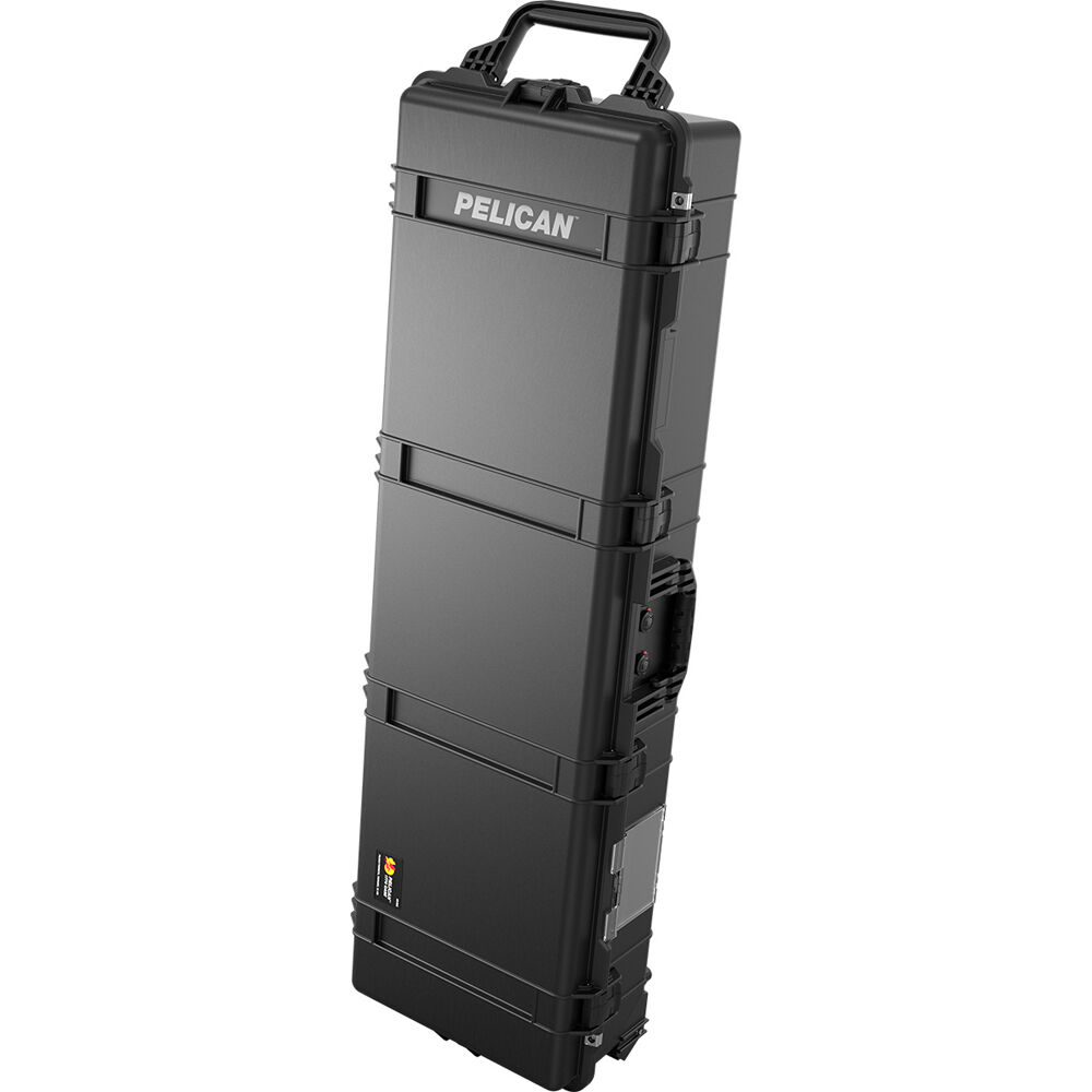Estuche Rígido Pelican 1770 Protector largo (Negro) - vista lateral