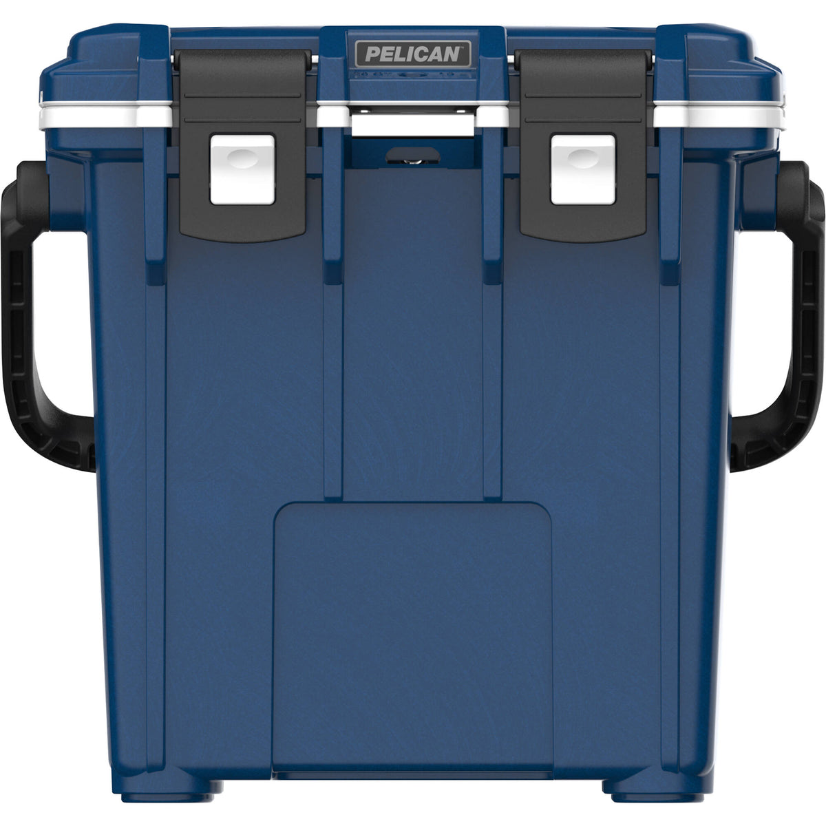 Estuche Rígido Pelican 20QT Elite Cooler (Midnight Azul / Blanco) - vista trasera