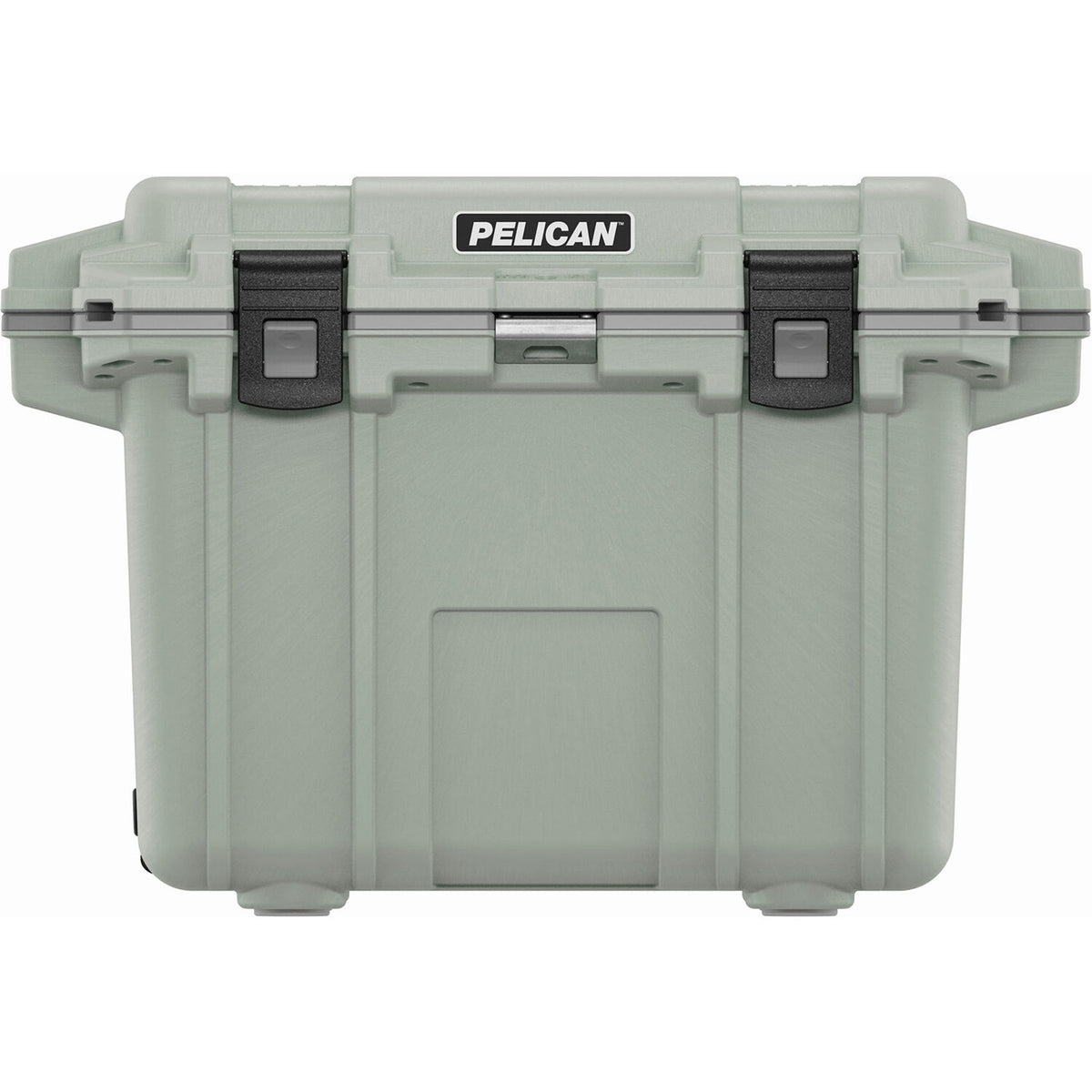 Estuche Rígido Pelican 50QT Elite Cooler (Sage Gris) - vista trasera