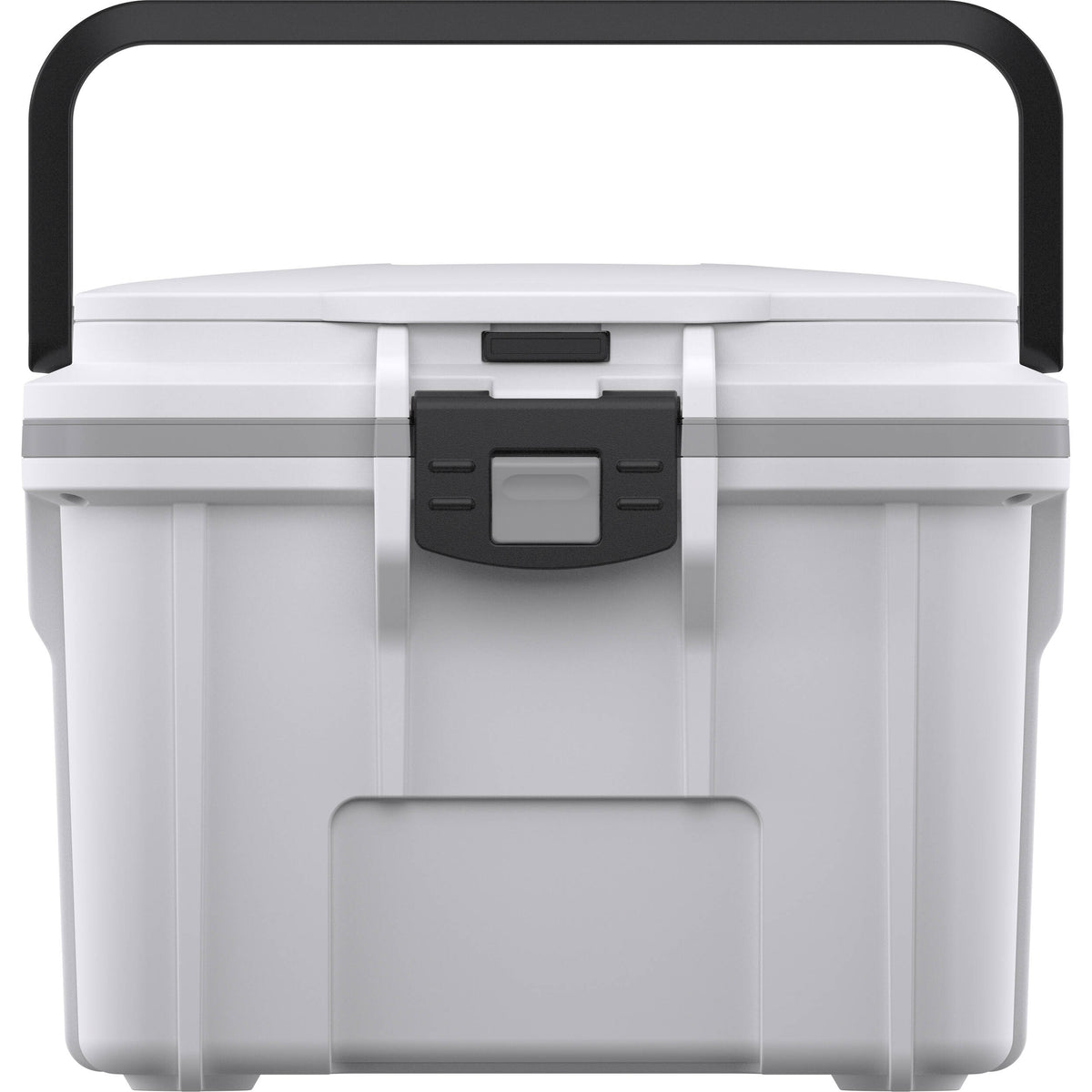 Estuche Rígido Pelican 8QT Personal Cooler (Blanco / Gris) - vista frontal
