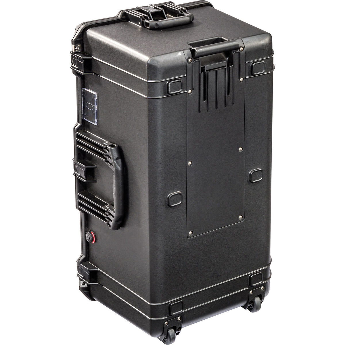Estuche Rígido Pelican Air 1646NF con ruedas sin interior (Negro) - puertos y conexiones