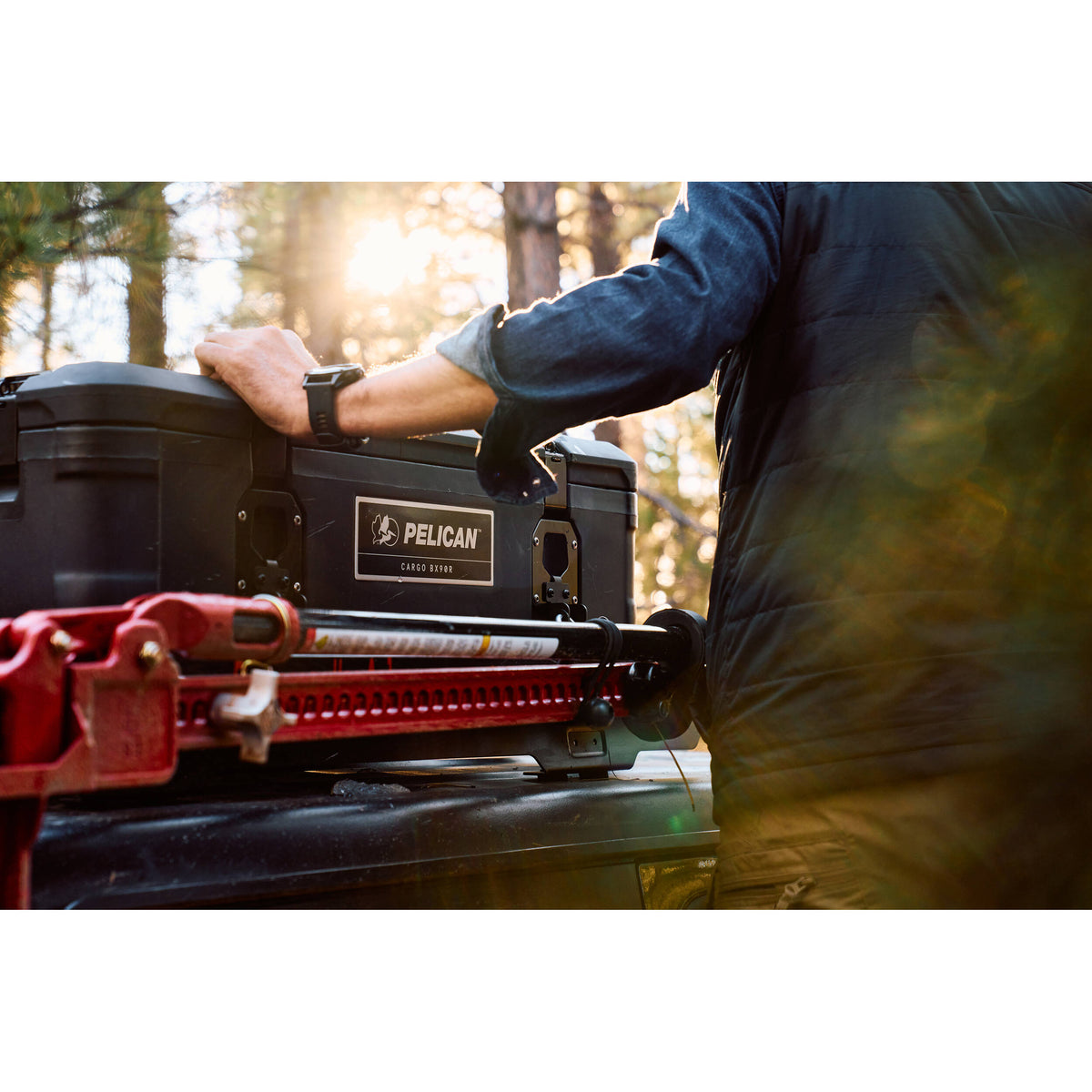 Estuche Rígido Pelican BX90R Cargo - contenido de la caja