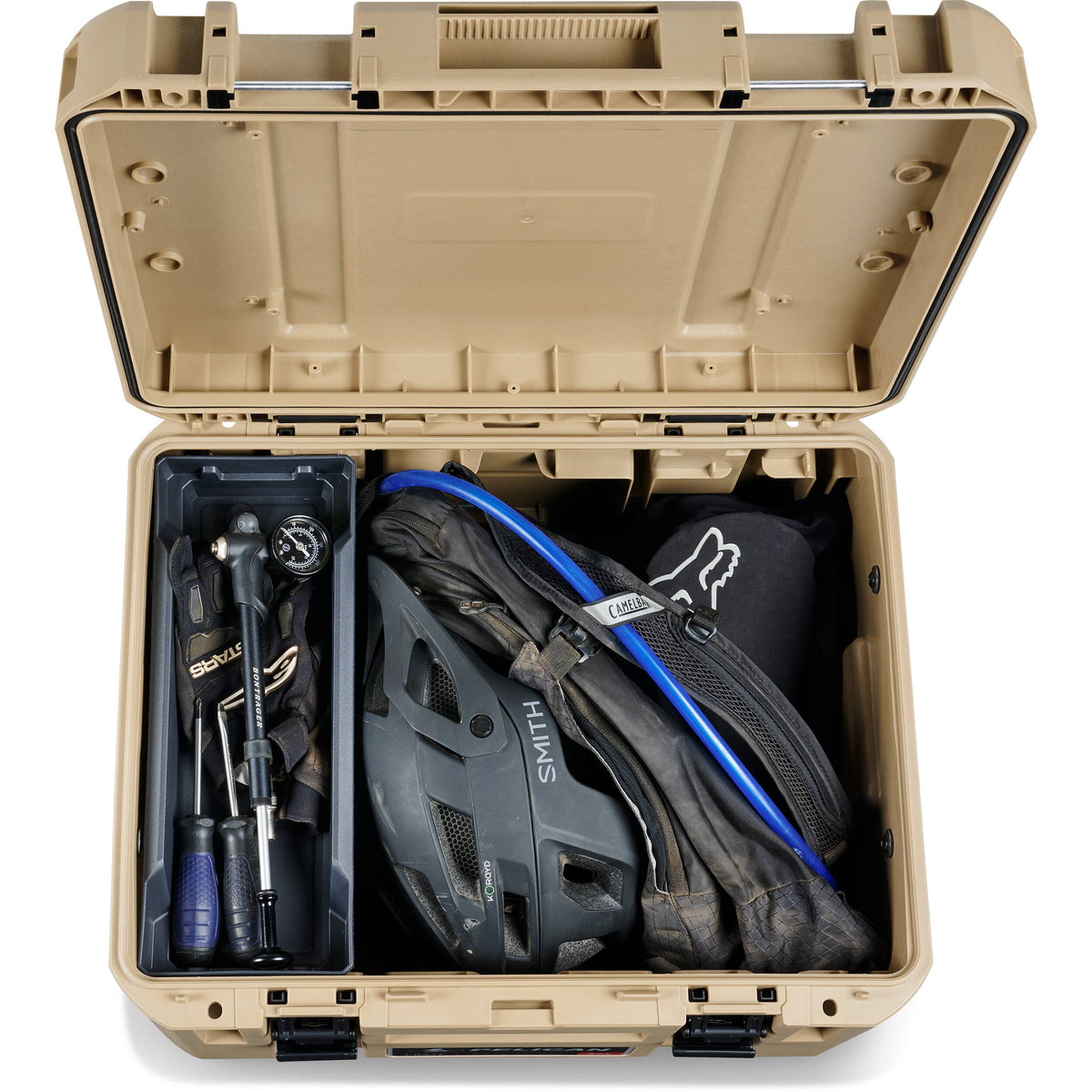 Estuche Rígido Pelican CR45 CRATE (Beige, 45L) - detalle