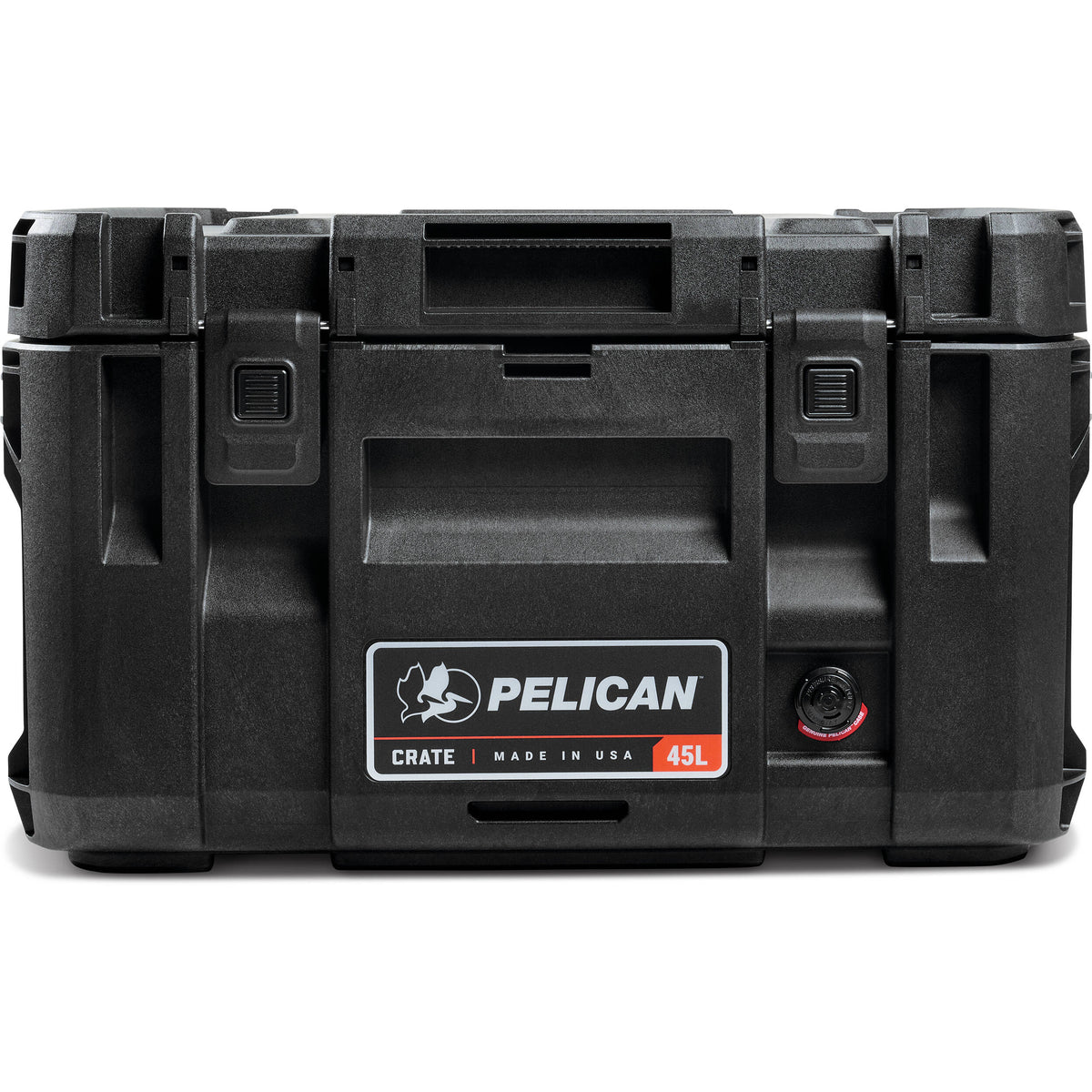 Estuche Rígido Pelican CR45 CRATE (Negro, 45L) - contenido de la caja