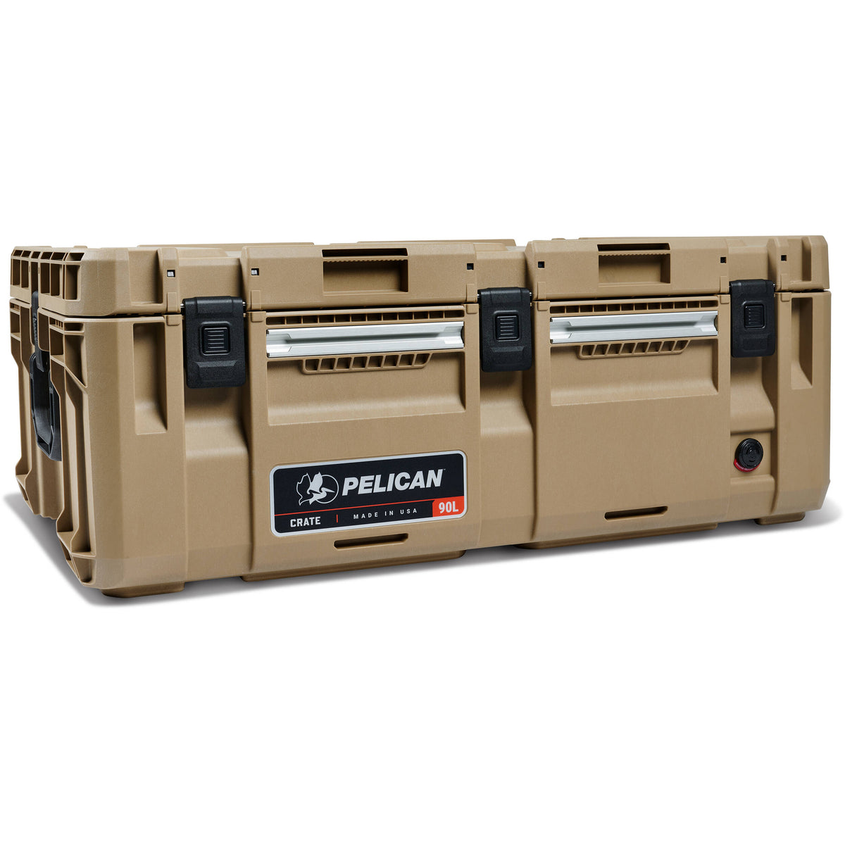 Estuche Rígido Pelican CR90 CRATE (Beige, 90L) - contenido de la caja
