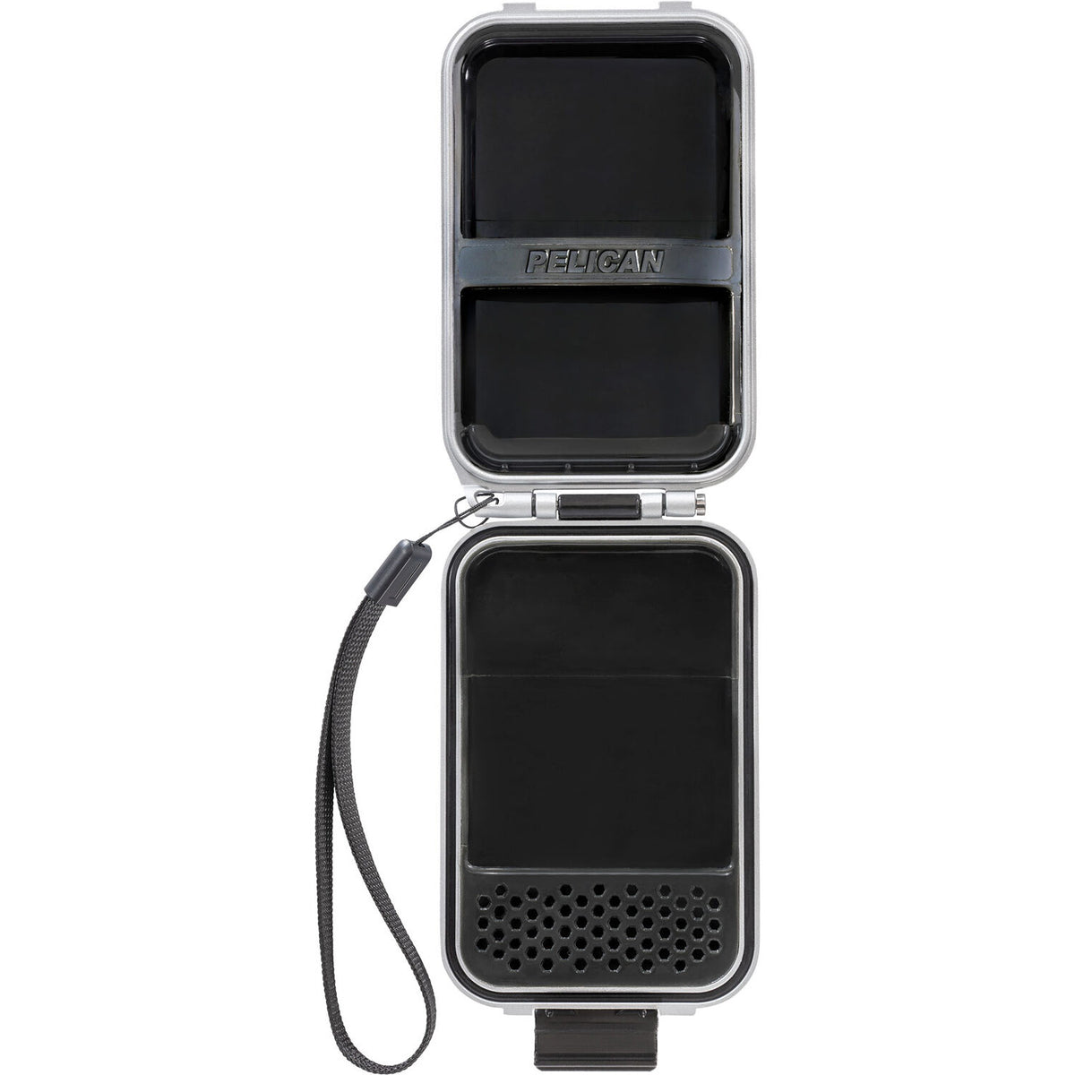 Estuche Rígido Pelican G5 Personal utilitario RF Field Wallet (Plateado) - vista lateral