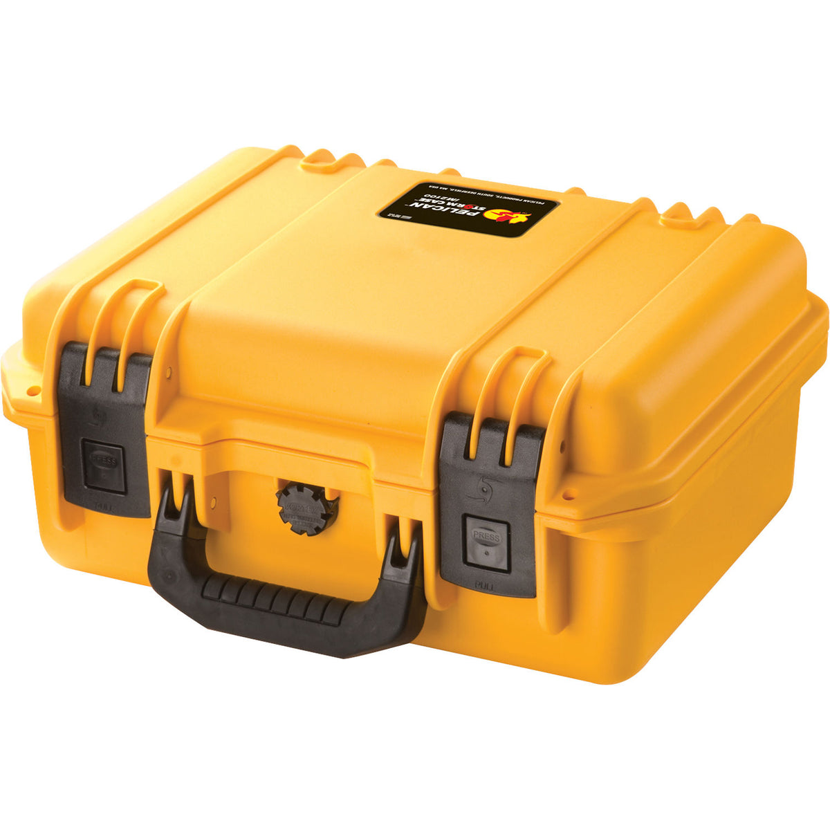 Estuche Rígido Pelican iM2100 Storm con espuma (Amarillo) - vista frontal