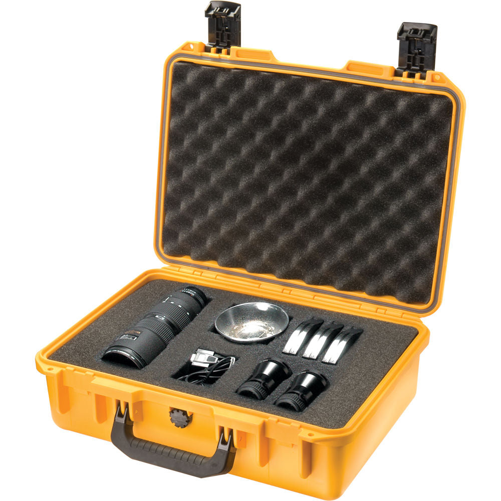 Estuche Rígido Pelican iM2300 Storm con espuma (Amarillo) - vista trasera