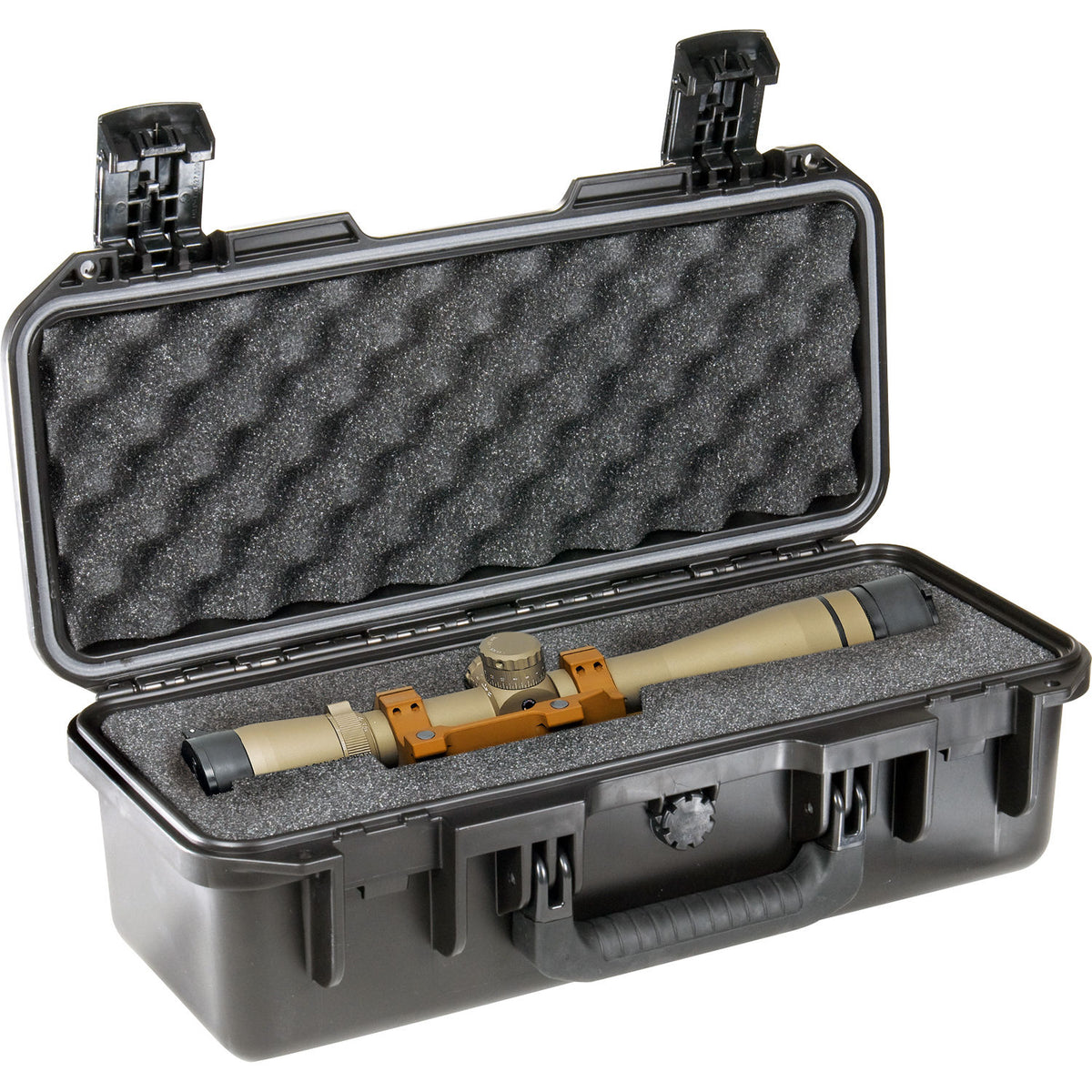 Estuche Rígido Pelican iM2306 Storm con espuma (Negro) - vista trasera