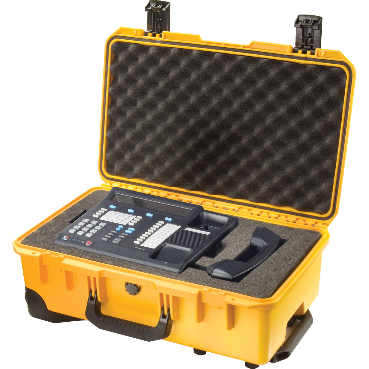Estuche Rígido Pelican iM2500 Storm Trak con espuma (Amarillo) - vista trasera