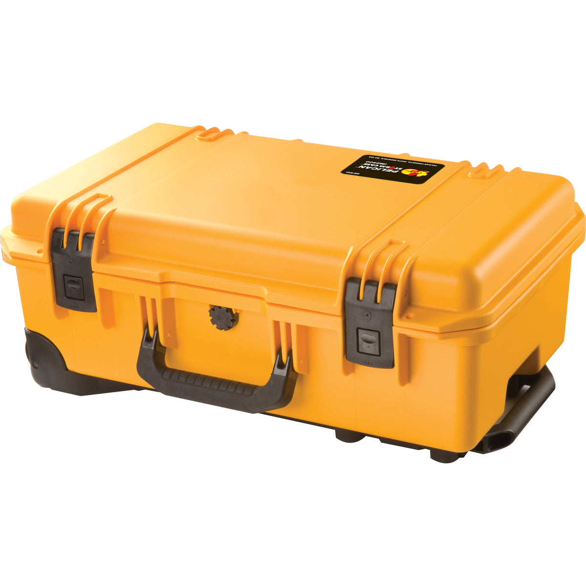 Estuche Rígido Pelican iM2500 Storm Trak con espuma (Amarillo) - vista lateral