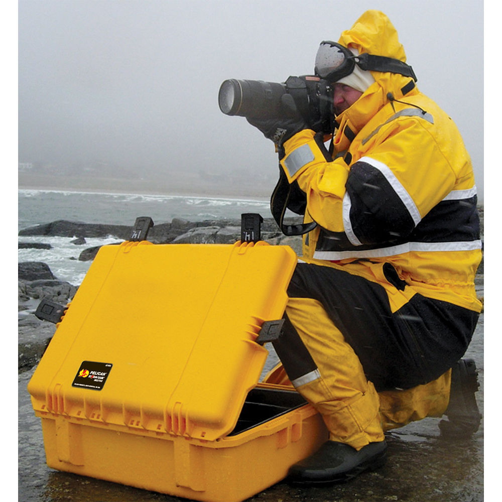 Estuche Rígido Pelican iM2700 Storm con espuma (Amarillo) - detalle