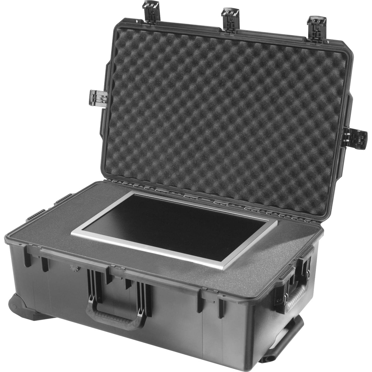 Estuche Rígido Pelican iM2950 Storm Trak con espuma (Negro) - vista frontal