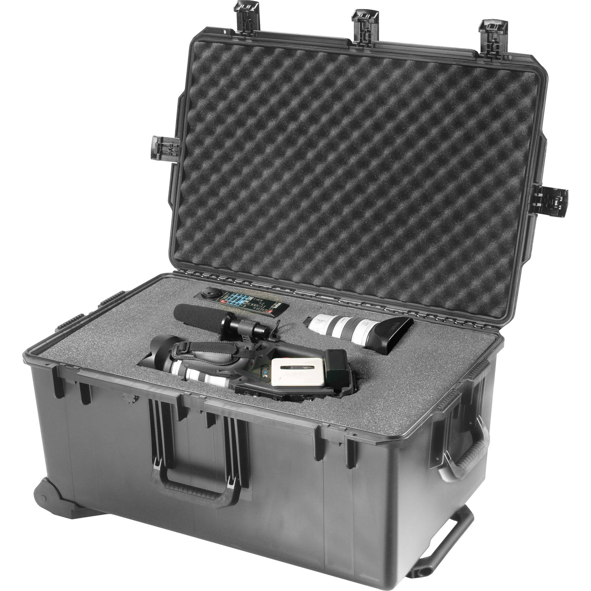 Estuche Rígido Pelican iM2975 Storm Trak con espuma (Negro) - vista frontal