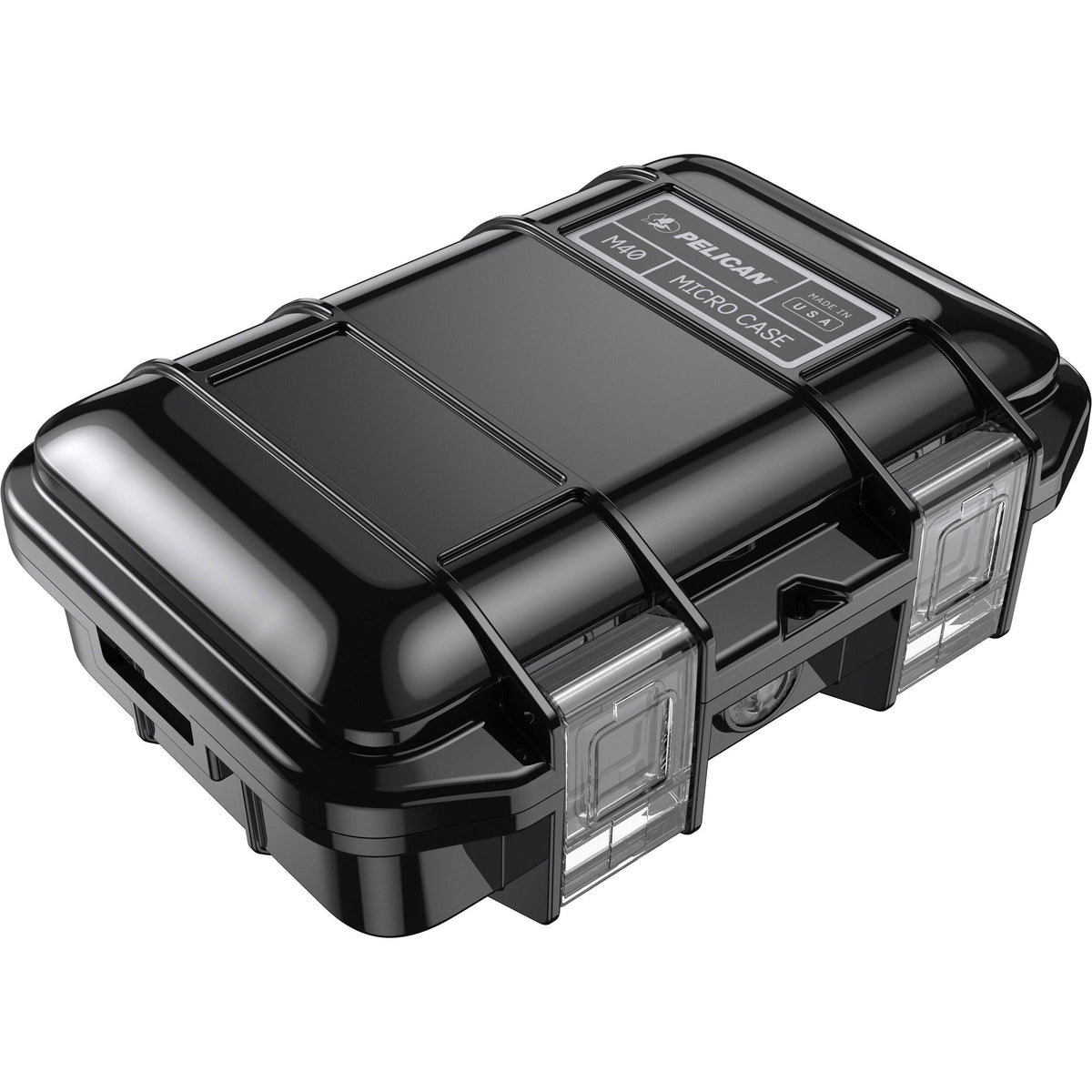 Estuche Rígido Pelican M40 Micro (Negro) - vista frontal
