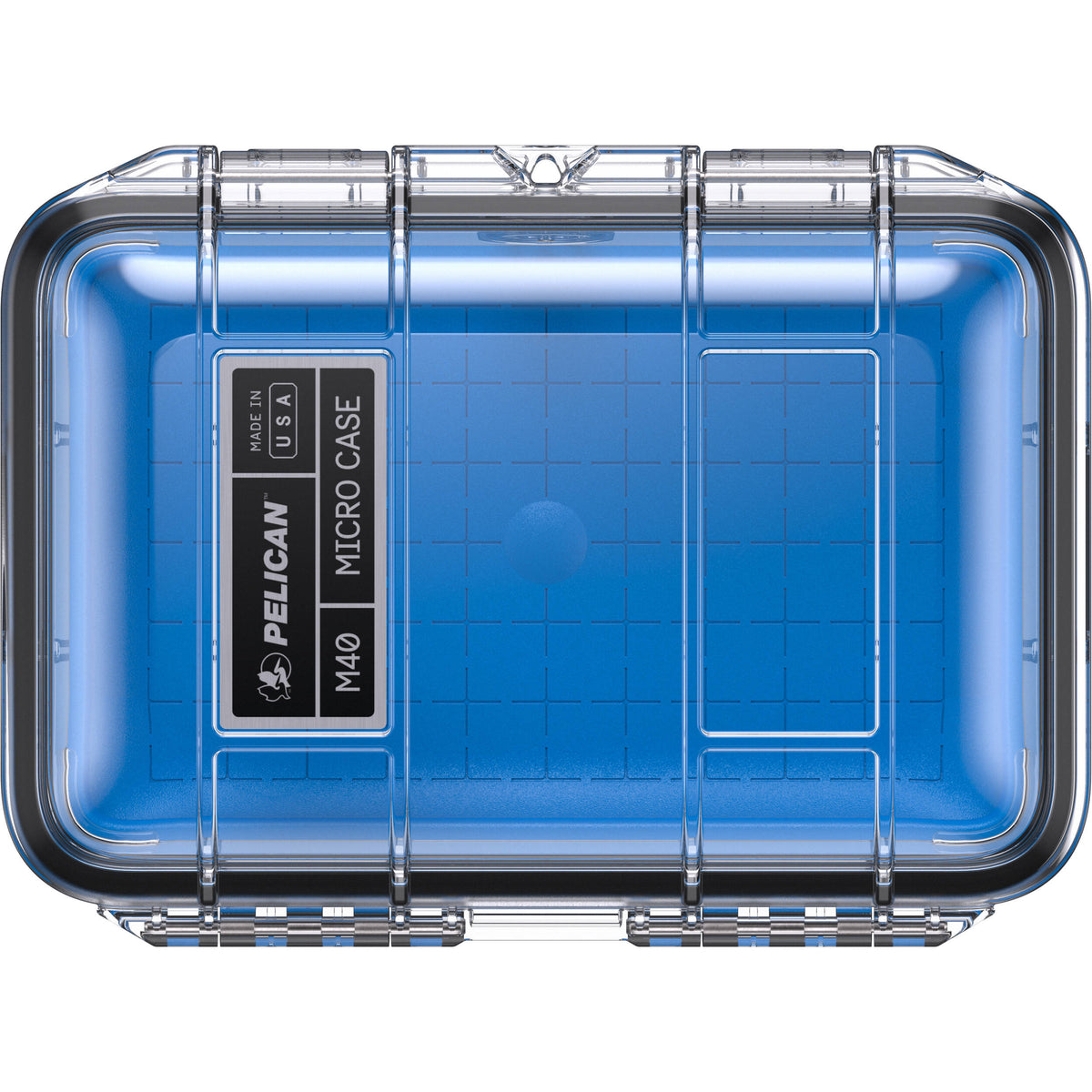 Estuche Rígido Pelican M40 Waterproof Hard Micro (Clear) (M400-0260-100) - vista trasera