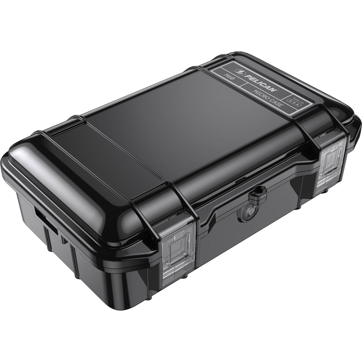 Estuche Rígido Pelican M60 Micro (Negro) - vista frontal