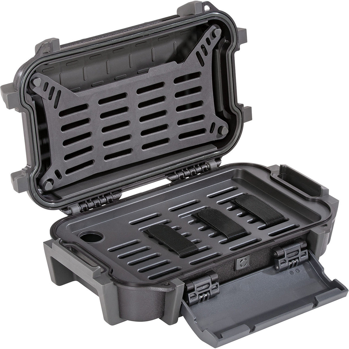 Estuche Rígido Pelican R40 Ruck (Negro) - puertos y conexiones