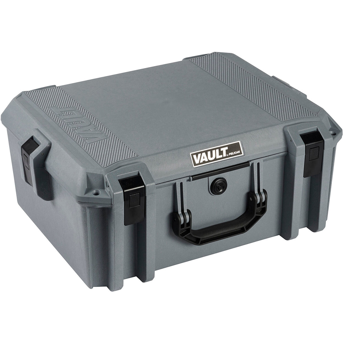 Estuche Rígido Pelican Vault 550 con divisores acolchados (Gris, 37L) - vista lateral