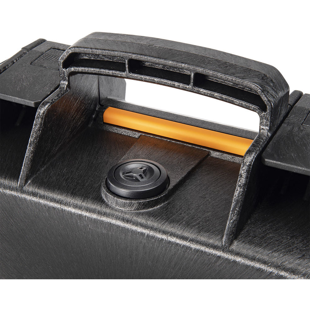 Estuche Rígido Pelican Vault V100 con espuma (Negro, 6.5L) - contenido de la caja
