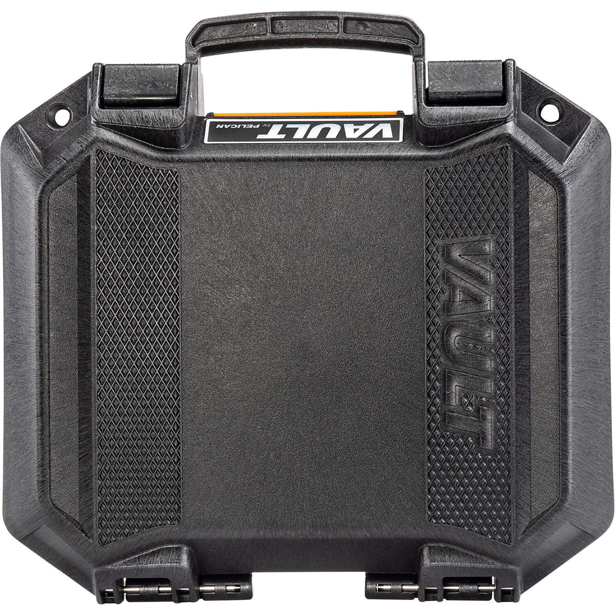 Estuche Rígido Pelican Vault V100 con Interior divisores (Negro, 6.5L) - vista lateral