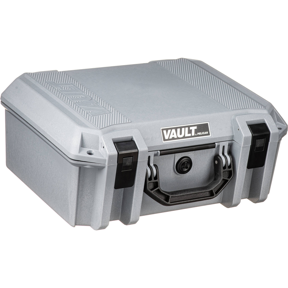 Estuche Rígido Pelican Vault V300 con espuma (Gris, 18.7L) - puertos y conexiones