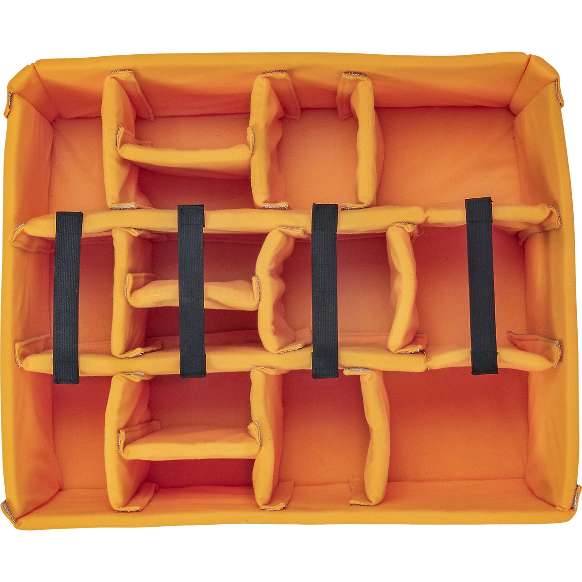 Estuche Rígido Pelican Vault V600 con divisores acolchados (Negro, 55.5L) - contenido de la caja