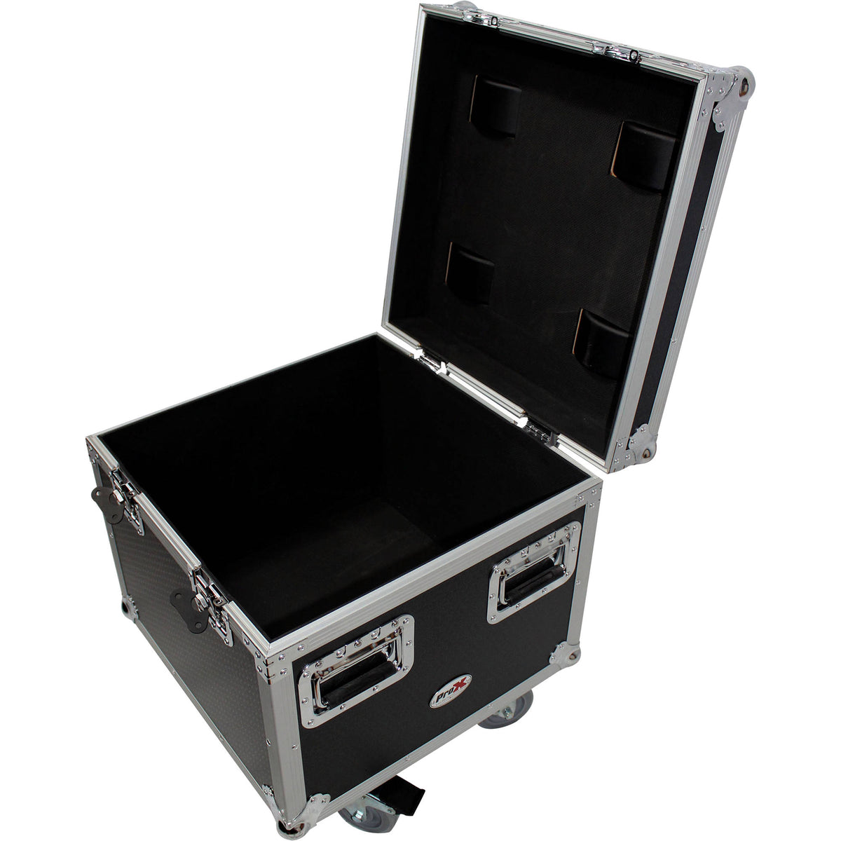Estuche Rígido ProX Heavy-Duty con ruedas utilitario de vuelo (20 x 20 x 22") - vista trasera