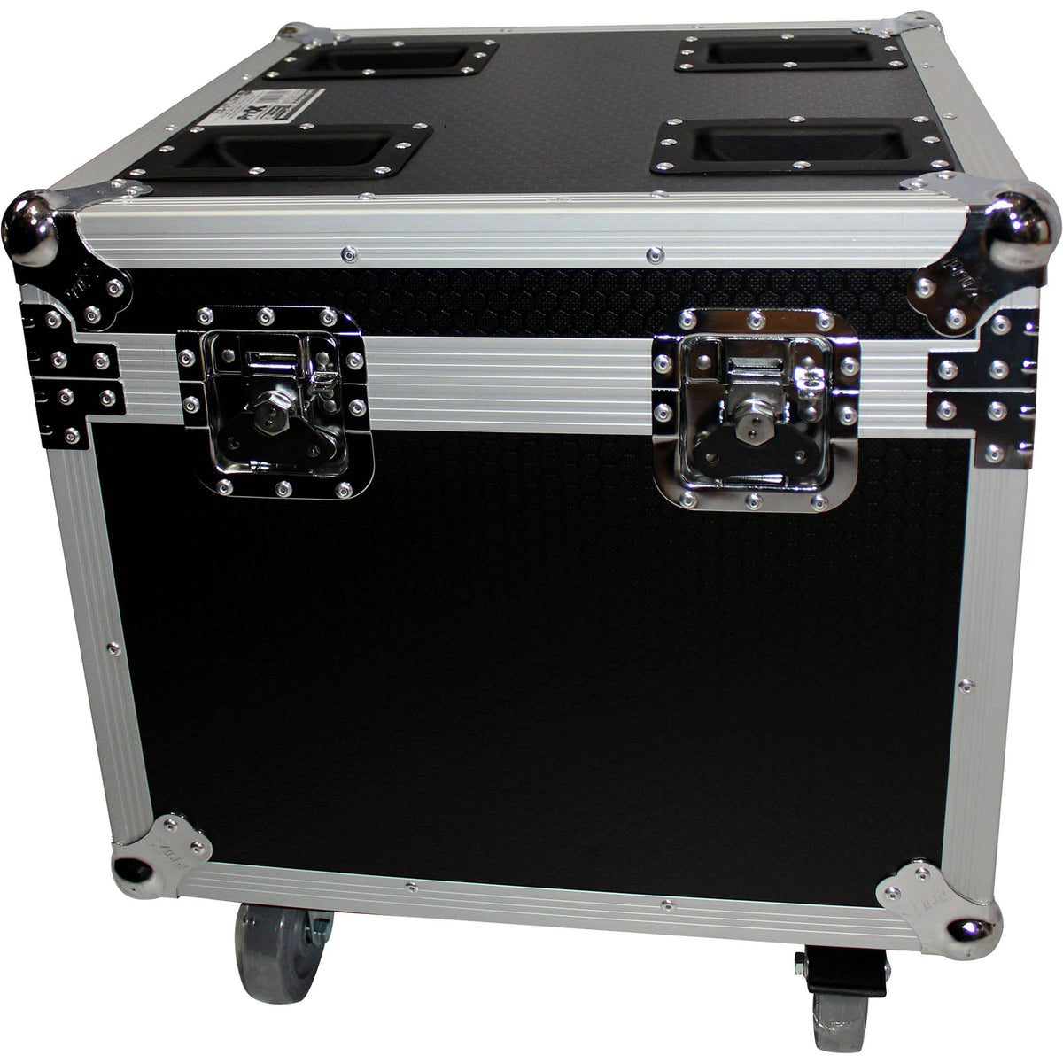 Estuche Rígido ProX Heavy-Duty con ruedas utilitario de vuelo (20 x 20 x 22") - puertos y conexiones