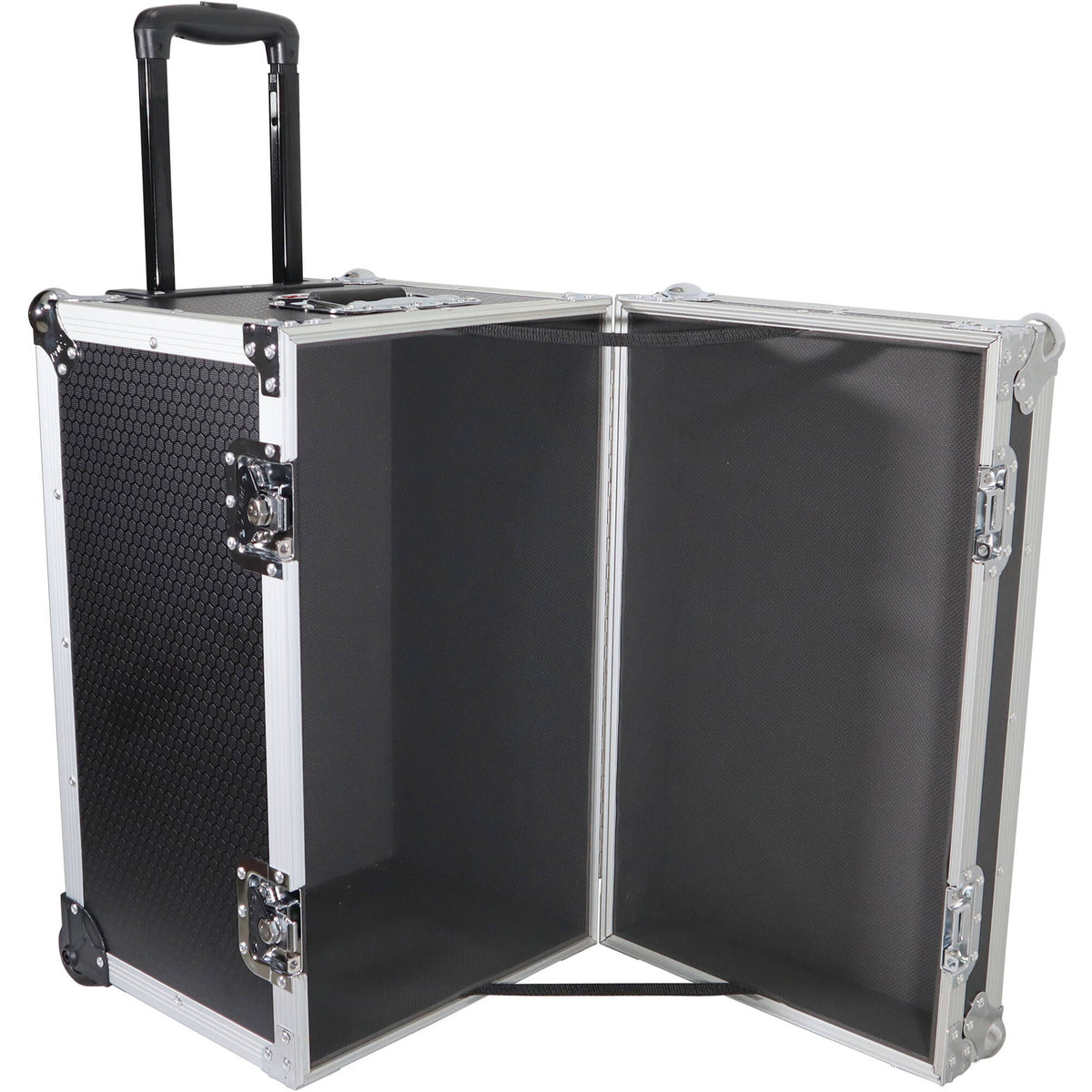 Estuche Rígido ProX Roll-Away utilitario con Retractable Handle y Low-Profile Recessed Wheels (Negro) - vista principal