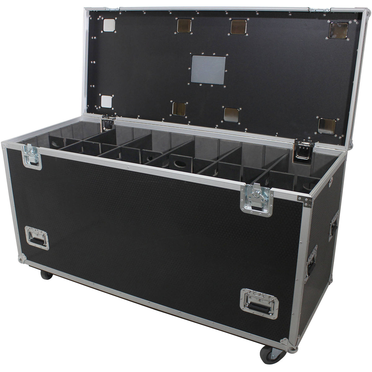 Estuche Rígido ProX TruckPaX Heavy-Duty Truck Pack utilitario de vuelo con divisores & Tray (Negro) (XS-UTL246036WMK2) - vist