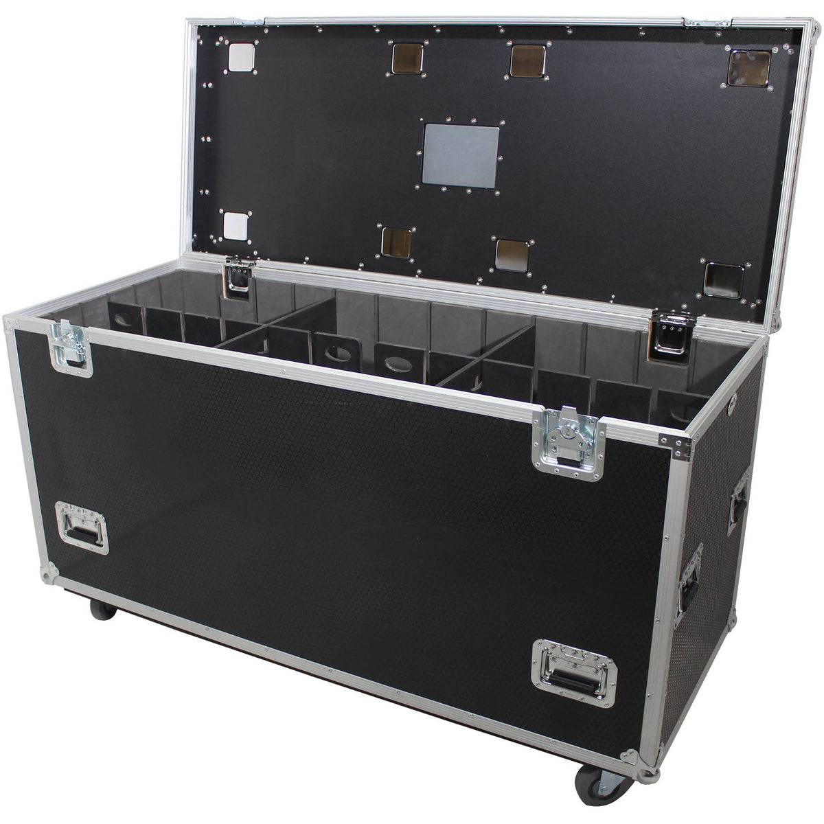 Estuche Rígido ProX TruckPaX Heavy-Duty Truck Pack utilitario de vuelo con divisores & Tray (Negro) (XS-UTL246036WMK2) - vist