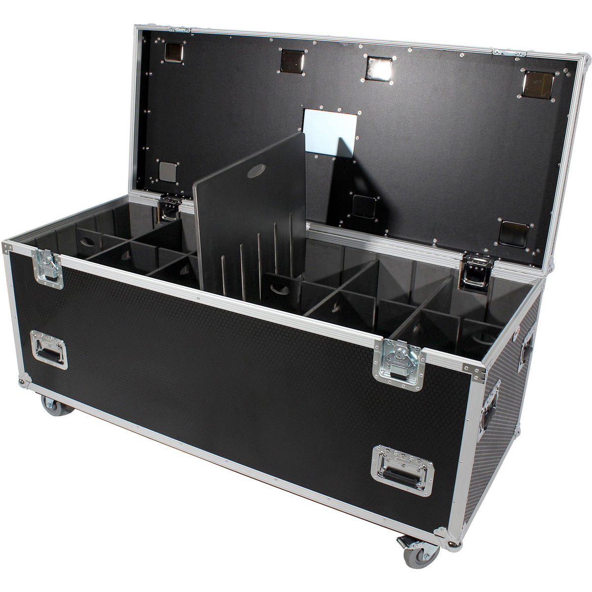 Estuche Rígido ProX TruckPaX Heavy-Duty Truck Pack utilitario de vuelo con divisores & Tray (Negro, 2-Pack) (PRUTL2460302) -